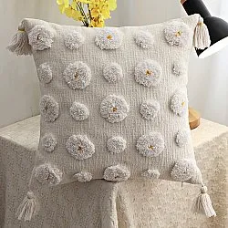 Tyynyliina - Boho Flower (keltainen)