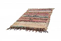 Marokkolainen Kilim matto Boucherouite 255 x 145 cm