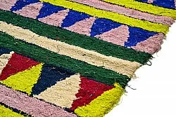Marokkolainen Kilim matto Boucherouite 170 x 255 cm