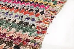 Marokkolainen Kilim matto Boucherouite 255 x 145 cm