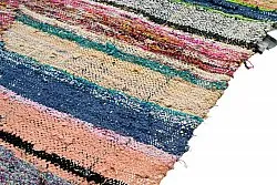 Marokkolainen Kilim matto Boucherouite 135 x 240 cm