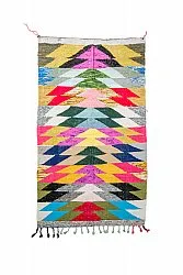 Marokkolainen Kilim matto Boucherouite 155 x 255 cm