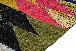 Marokkolainen Kilim matto Boucherouite 155 x 255 cm