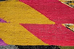 Marokkolainen Kilim matto Boucherouite 155 x 255 cm
