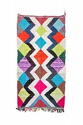 Marokkolainen Kilim matto Boucherouite 155 x 290 cm