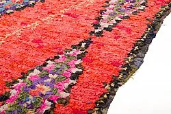 Marokkolainen Kilim matto Boucherouite 360 x 170 cm