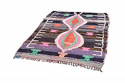 Marokkolainen Kilim matto Boucherouite 185 x 135 cm