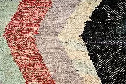 Marokkolainen Kilim matto Boucherouite 130 x 260 cm