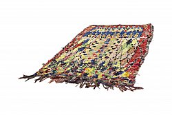 Marokkolainen Kilim matto Boucherouite 180 x 115 cm