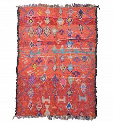 Marokkolainen Kilim matto Boucherouite 215 x 155 cm