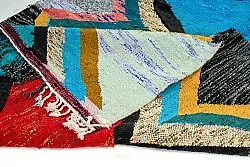 Marokkolainen Kilim matto Boucherouite 140 x 235 cm