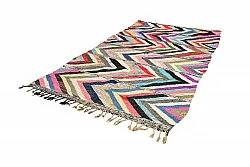 Marokkolainen Kilim matto Boucherouite 165 x 270 cm