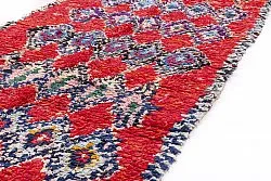 Marokkolainen Kilim matto Boucherouite 295 x 110 cm