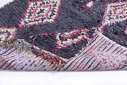 Marokkolainen Kilim matto Boucherouite 250 x 125 cm