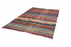 Marokkolainen Kilim matto Boucherouite 165 x 235 cm