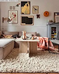 Villamatto - Aliste Wool Shaggy (alabaster gleam)