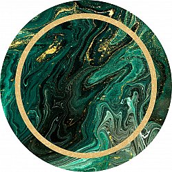 Pyöreä matot - Amelia (vihreä)