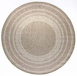 Pyöreä matot - Indoor/Outdoor Angus (beige)