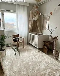Ryijymatot - Aranga Super Soft Fur (beige)