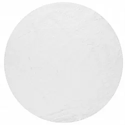 Pyöreä matot - Aranga Super Soft Fur (valkoinen)
