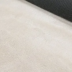 Epäsymmetrinen Aaltokuvioinen Ryijymatto - Aranga Super Soft Fur (beige)