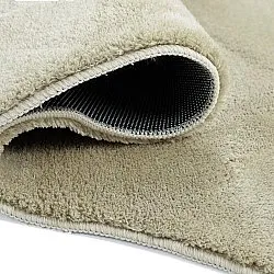 Epäsymmetrinen Aaltokuvioinen Ryijymatto - Aranga Super Soft Fur (vaaleanvihreä)