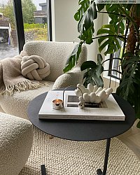 Pyöreä matot - Avafors Wool Bubble (beige)