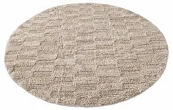 Pyöreä kylpyhuonematto - Bevin (beige)