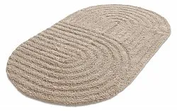 Ovaali kylpyhuonematto - Embla (beige)