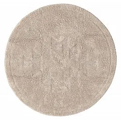 Pyöreä kylpyhuonematto - Gertie (beige)