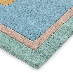 Lastenmatto - Giraffe Hand Tufted Wool Premium (vaaleansininen/multi)