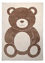 Lastenmatto - Soft Teddybear (kerma/ruskea)