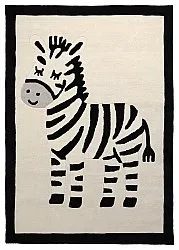 Lastenmatto - Zebra Hand Tufted Wool Premium (beige/musta)