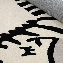 Lastenmatto - Zebra Hand Tufted Wool Premium (beige/musta)