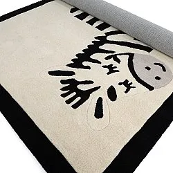 Lastenmatto - Zebra Hand Tufted Wool Premium (beige/musta)