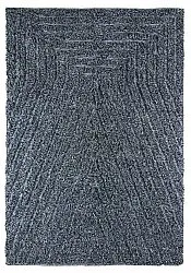 Ryijymatot - Kendra Natural Cotton Shaggy (harmaa/musta)