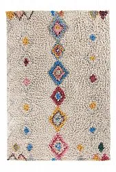 Ryijymatot - Marden Natural Cotton Shaggy (beige/multi)
