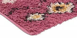 Ryijymatot - Nyle Natural Cotton Shaggy (vaaleanpunainen/multi)