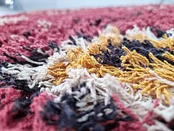 Ryijymatot - Nyle Natural Cotton Shaggy (vaaleanpunainen/multi)
