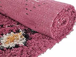 Ryijymatot - Nyle Natural Cotton Shaggy (vaaleanpunainen/multi)