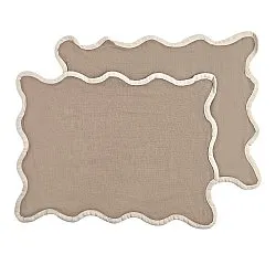 Pöytätabletti - 2 kpl Yrsa (tumma beige)