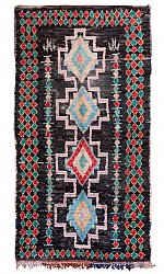 Marokkolainen Kilim matto Boucherouite 310 x 160 cm