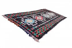 Marokkolainen Kilim matto Boucherouite 310 x 160 cm