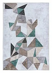 Wilton-matto - Feres (harmaa/beige/multi)