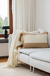Tyynynpäällinen villasekoite - Carol (keltainen)