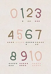 Lastenmatto - Counting rug (multi)