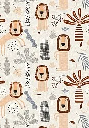 Lastenmatto - Lion Friends (beige)