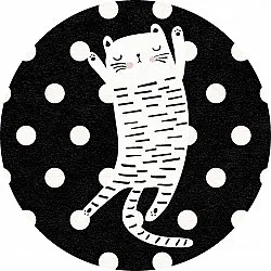 Pyöreä matot - Sleepy Kitten (multi)