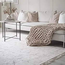 Wilton-matto - Art Silk (vaaleanharmaa/beige)