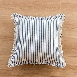 Tyynyliina - Fringed (sininen)